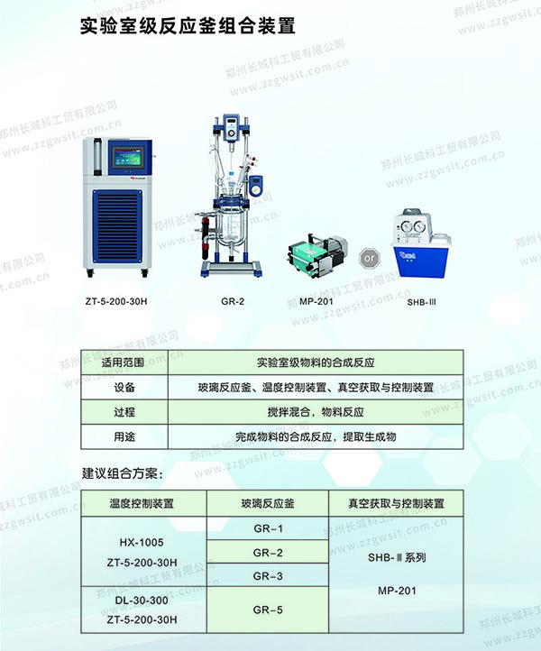 桌面臺式玻璃反應(yīng)釜組合裝置