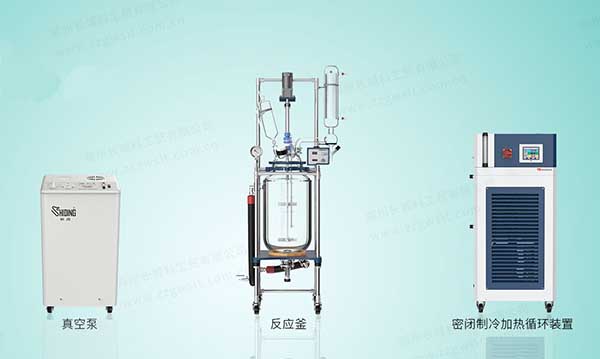 夾套式玻璃反應(yīng)釜推薦組合裝置